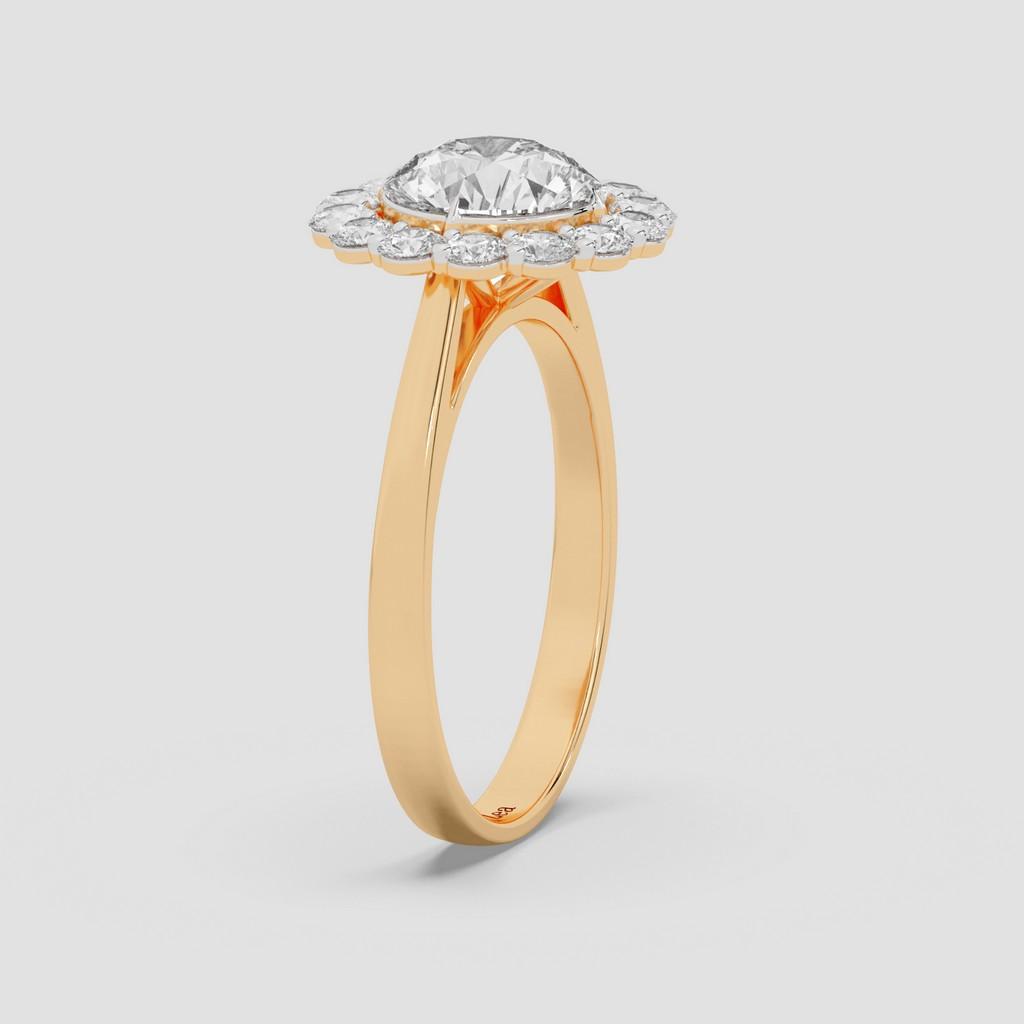 Sapphire Halo Radiance