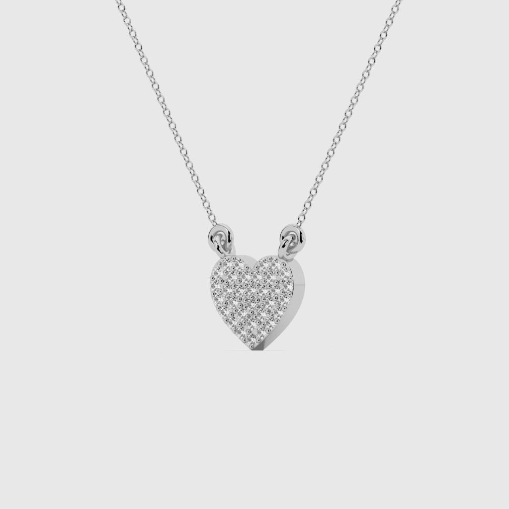 Sparkling Heart Pavé