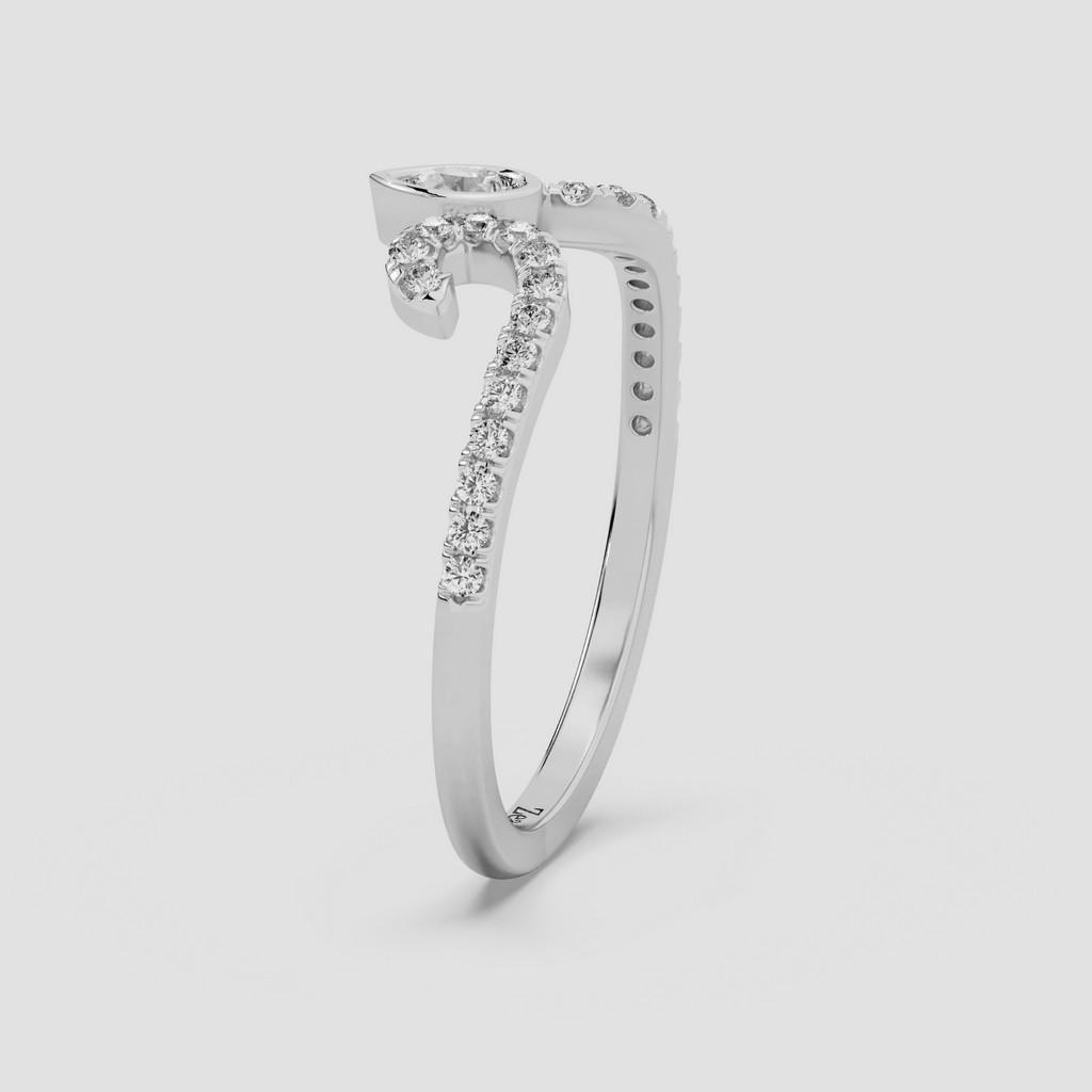 Tri-Pear Bloom Ring