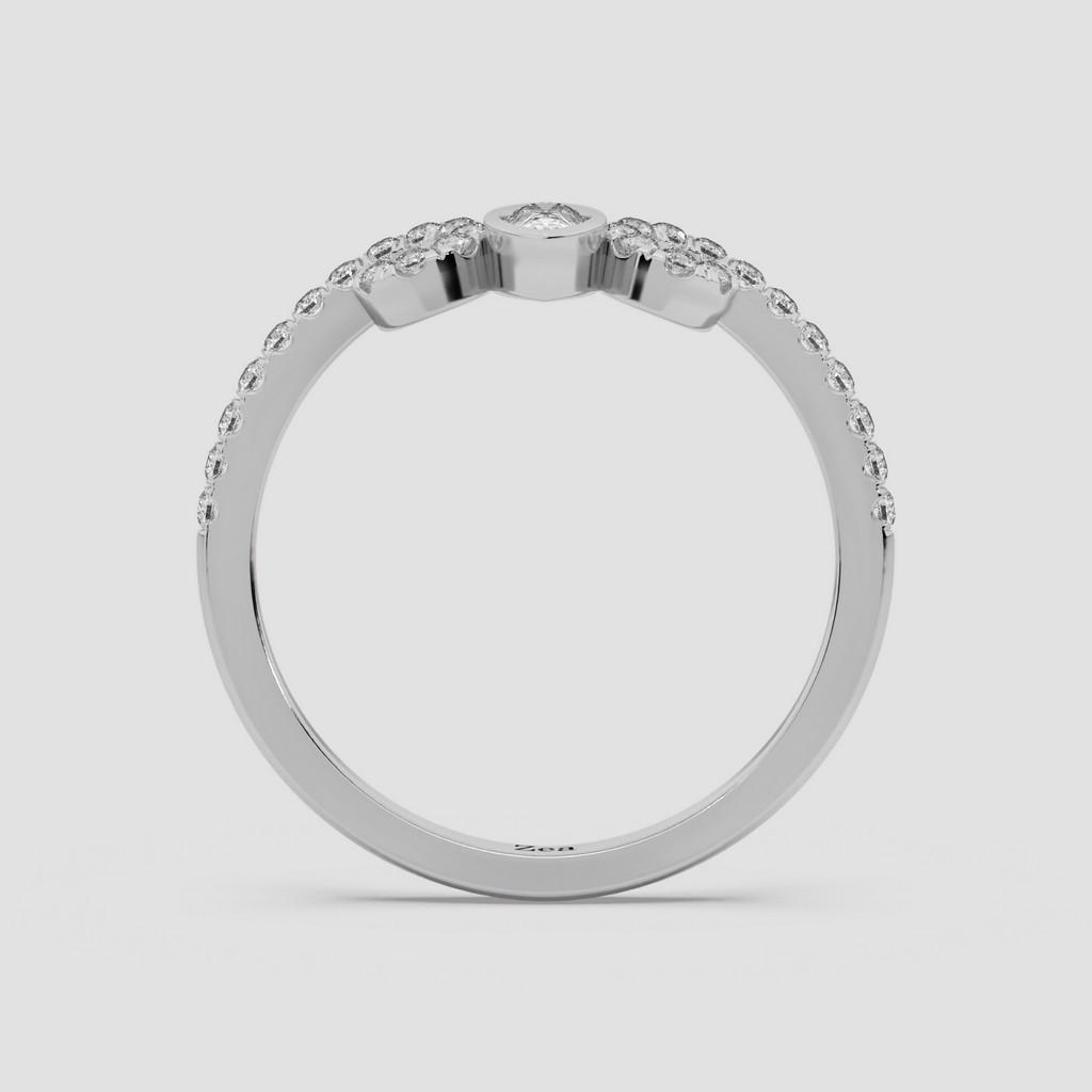 Tri-Pear Bloom Ring