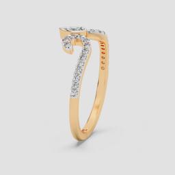 Tri-Pear Bloom Ring