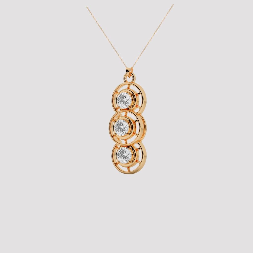 Triple Circle Pendant