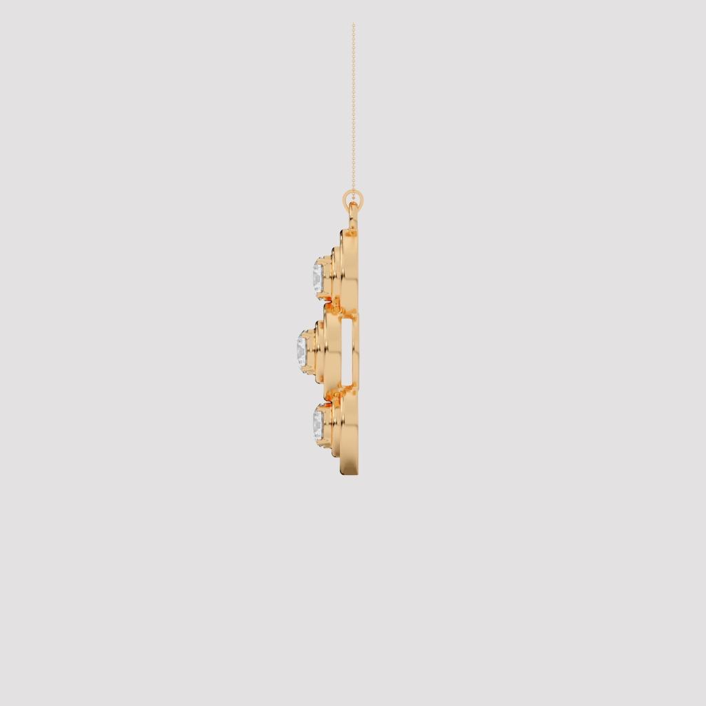 Triple Circle Pendant