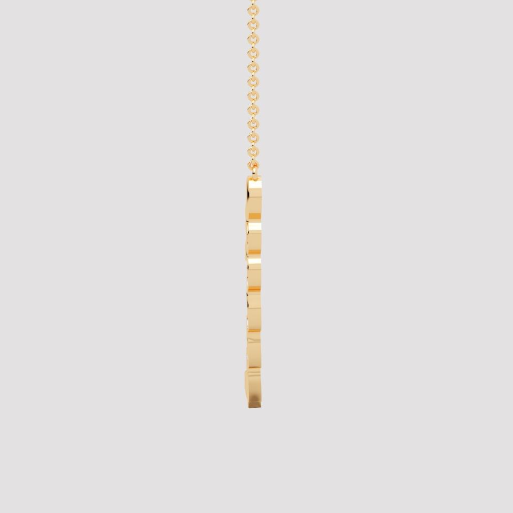 Wave Diamond Necklace