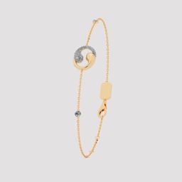 Zyra Yin-Yang Diamond Slider Bracelet